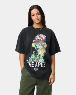 Culture Kings X Champ Medici "Bored Of The Apes" Mutant Ape #23446 V1 Vintage T-Shirt Vintage Black