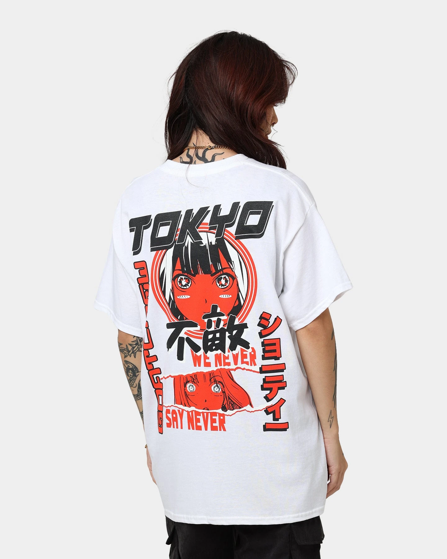 Goat Crew Never Say Never T-Shirt White 3 Goat Crew Never Say Never T-Shirt White