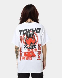 Goat Crew Never Say Never T-Shirt White 11 Goat Crew Never Say Never T-Shirt White -Culture Kings Shop 02039763 YW100 womens 0040