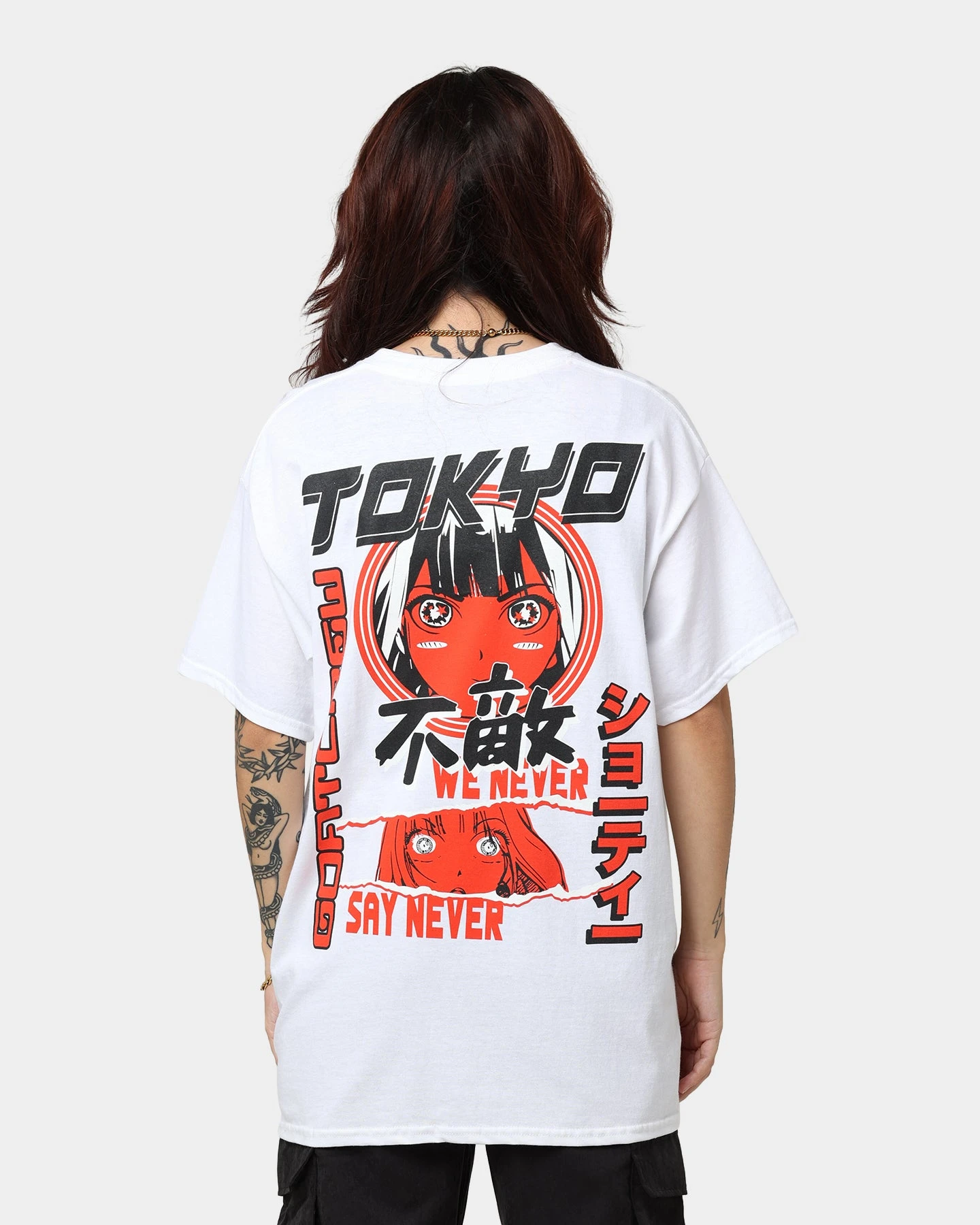 Goat Crew Never Say Never T-Shirt White 6 Goat Crew Never Say Never T-Shirt White - Image 4