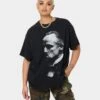 American Thrift X The Godfather The Don Vintage T-Shirt Black Wash