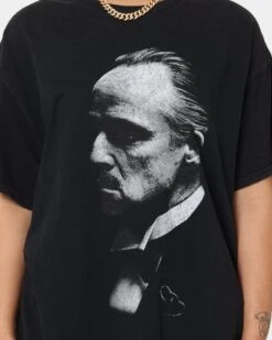 American Thrift X The Godfather The Don Vintage T-Shirt Black Wash -Culture Kings Shop 02039817 YB295 womens 0040