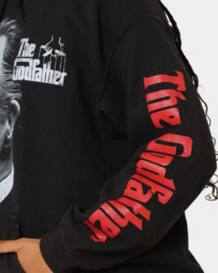 American Thrift X The Godfather The Godfather Vintage Hoodie Black Wash -Culture Kings Shop 02039820 YB295 womens 00100