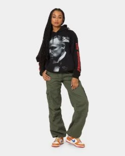 American Thrift X The Godfather The Godfather Vintage Hoodie Black Wash -Culture Kings Shop 02039820 YB295 womens 0030