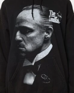 American Thrift X The Godfather The Godfather Vintage Hoodie Black Wash -Culture Kings Shop 02039820 YB295 womens 0040
