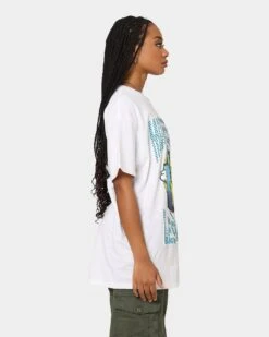 Goat Crew More Peace Less War Vintage T-Shirt White -Culture Kings Shop 02039895 YW100 womens 0050