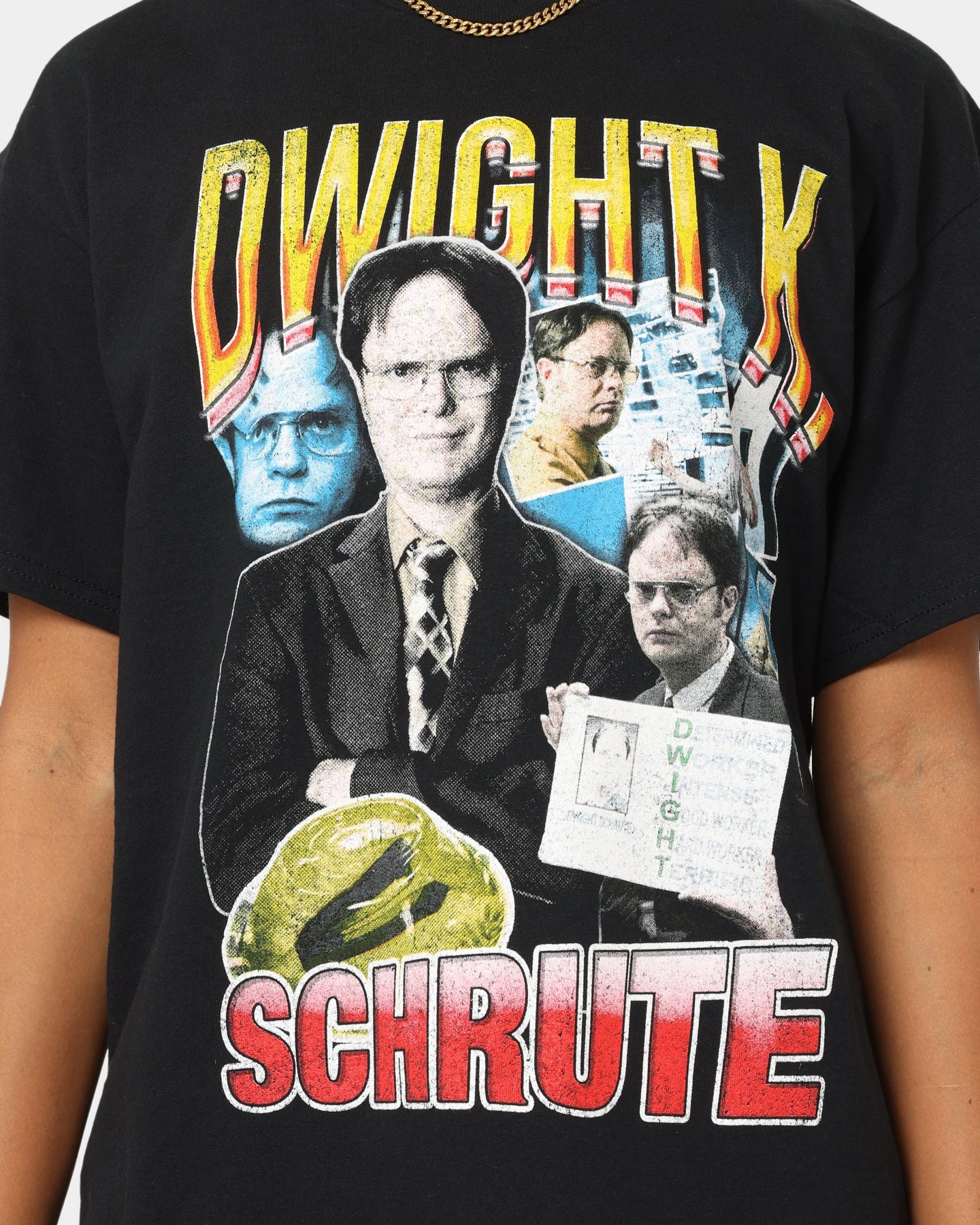 American Thrift X The Office Dwight Vintage T-Shirt Black 5 American Thrift X The Office Dwight Vintage T-Shirt Black - Image 3