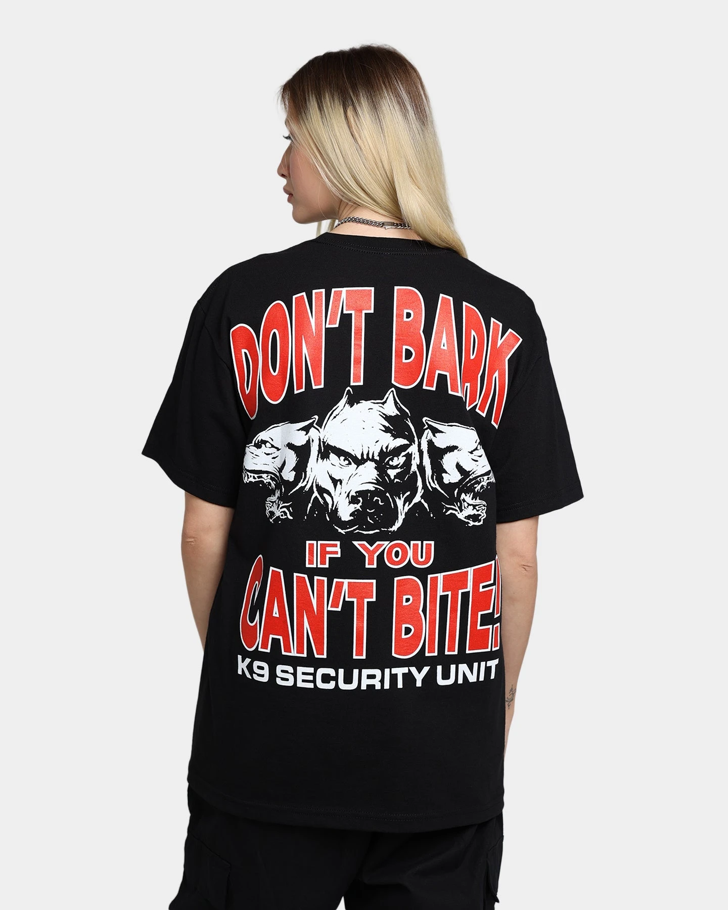 Rats Get Fat Don't Bark T-Shirt Black 3 Rats Get Fat Don't Bark T-Shirt Black