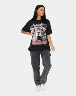 Goat Crew Okay I Pull Up Vintage T-Shirt Black Wash -Culture Kings Shop 02040244 YB295 womens 0020