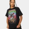 American Thrift X Teenage Mutant Ninja Turtles Poster V1 Vintage T-Shirt Vintage Black