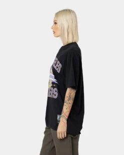 Mitchell & Ness Los Angeles Lakers Team History Vintage T-Shirt Faded Black -Culture Kings Shop 02040350 YB554 womens 0060