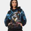 Loiter Lightning Eagle Vintage Hoodie Vintage Black -Culture Kings Shop 02040477 YV009 womens 0010