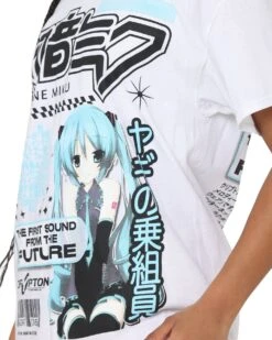Goat Crew X Hatsune Miku Future Sound T-Shirt White -Culture Kings Shop 02040709 YW100 womens 0040