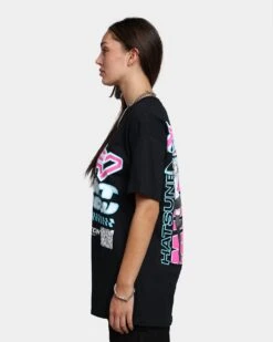 Goat Crew X Hatsune Miku Magazine T-Shirt Black -Culture Kings Shop 02040711 YB001 womens 0070