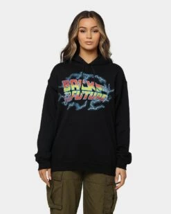 American Thrift X Back To The Future Back To The Future 1 Hoodie Black -Culture Kings Shop 02040713 YB001 womens 0040