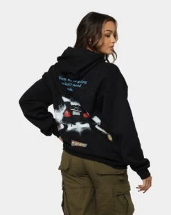 American Thrift X Back To The Future Back To The Future 1 Hoodie Black -Culture Kings Shop 02040713 YB001 womens 0050