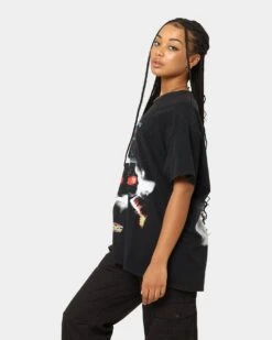 American Thrift X Back To The Future Back To The Future 1 Vintage T-Shirt Washed Black -Culture Kings Shop 02040714 YW607 womens 0070