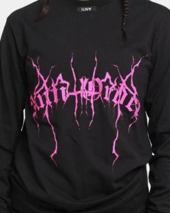 The Anti Order Youthquake Legion Long Sleeve T-Shirt Black/Pink -Culture Kings Shop 02040752 YB025 womens 030