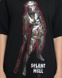 Rats Get Fat X Silent Hill Bubble Head Nurse Vintage T-Shirt Black Wash -Culture Kings Shop 02040933 YB295 womens 0030