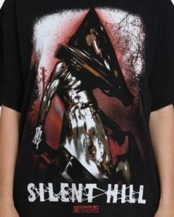 Rats Get Fat X Silent Hill Pyramid Head Vintage T-Shirt Black Wash -Culture Kings Shop 02040936 YB295 womens 0030