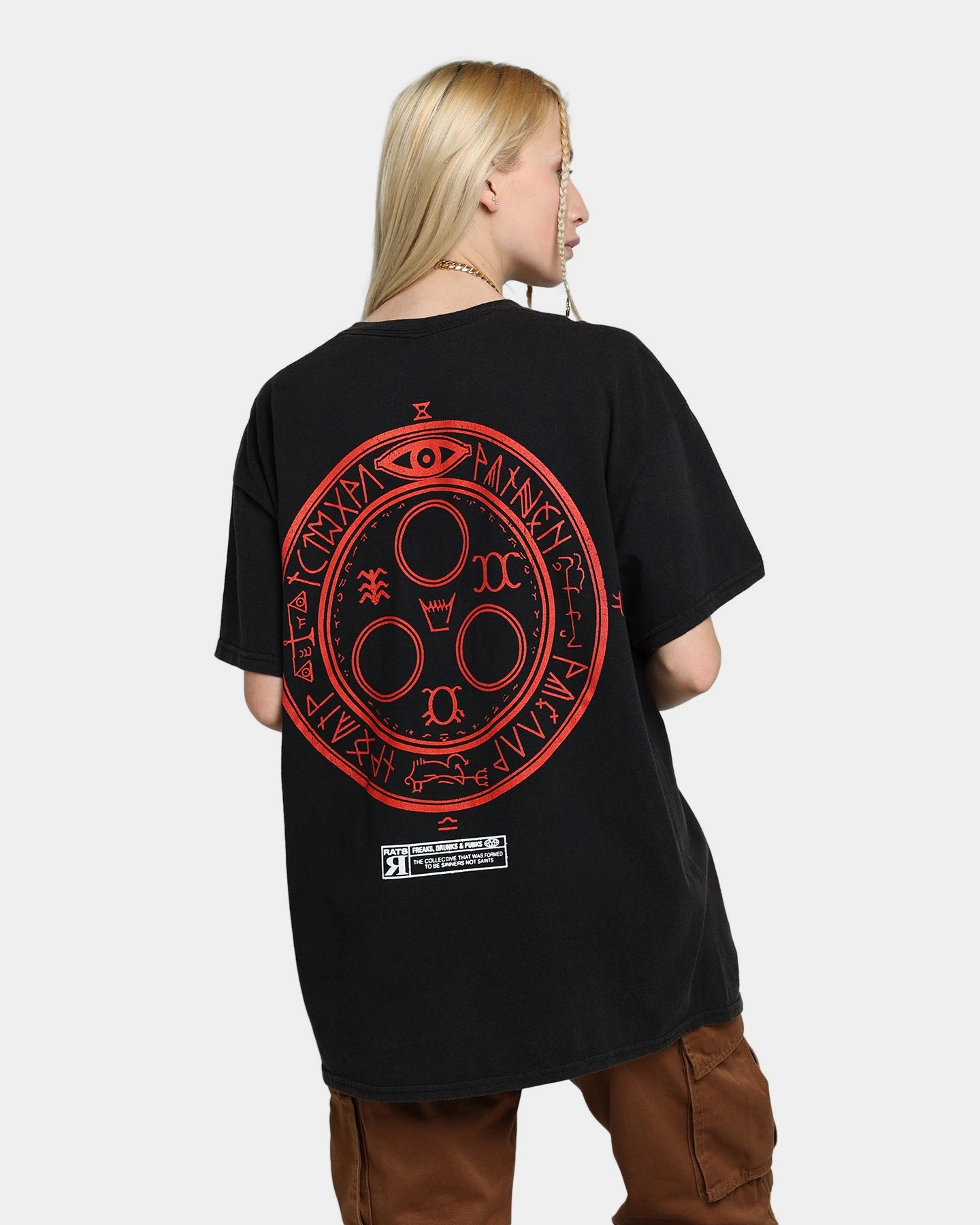 Rats Get Fat X Silent Hill The Halo Of The Sun Vintage T-Shirt Black Wash 4 Rats Get Fat X Silent Hill The Halo Of The Sun Vintage T-Shirt Black Wash - Image 2