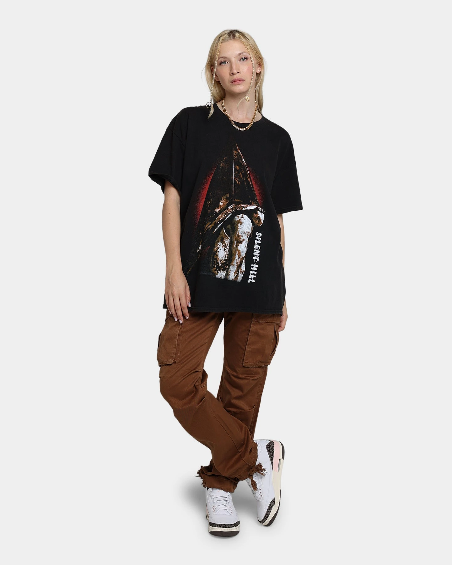 Rats Get Fat X Silent Hill The Halo Of The Sun Vintage T-Shirt Black Wash 5 Rats Get Fat X Silent Hill The Halo Of The Sun Vintage T-Shirt Black Wash - Image 3