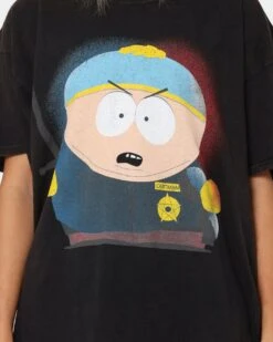 Goat Crew X South Park Cartman Vintage T-Shirt Black Wash -Culture Kings Shop 02041154 YB295 womens 0040