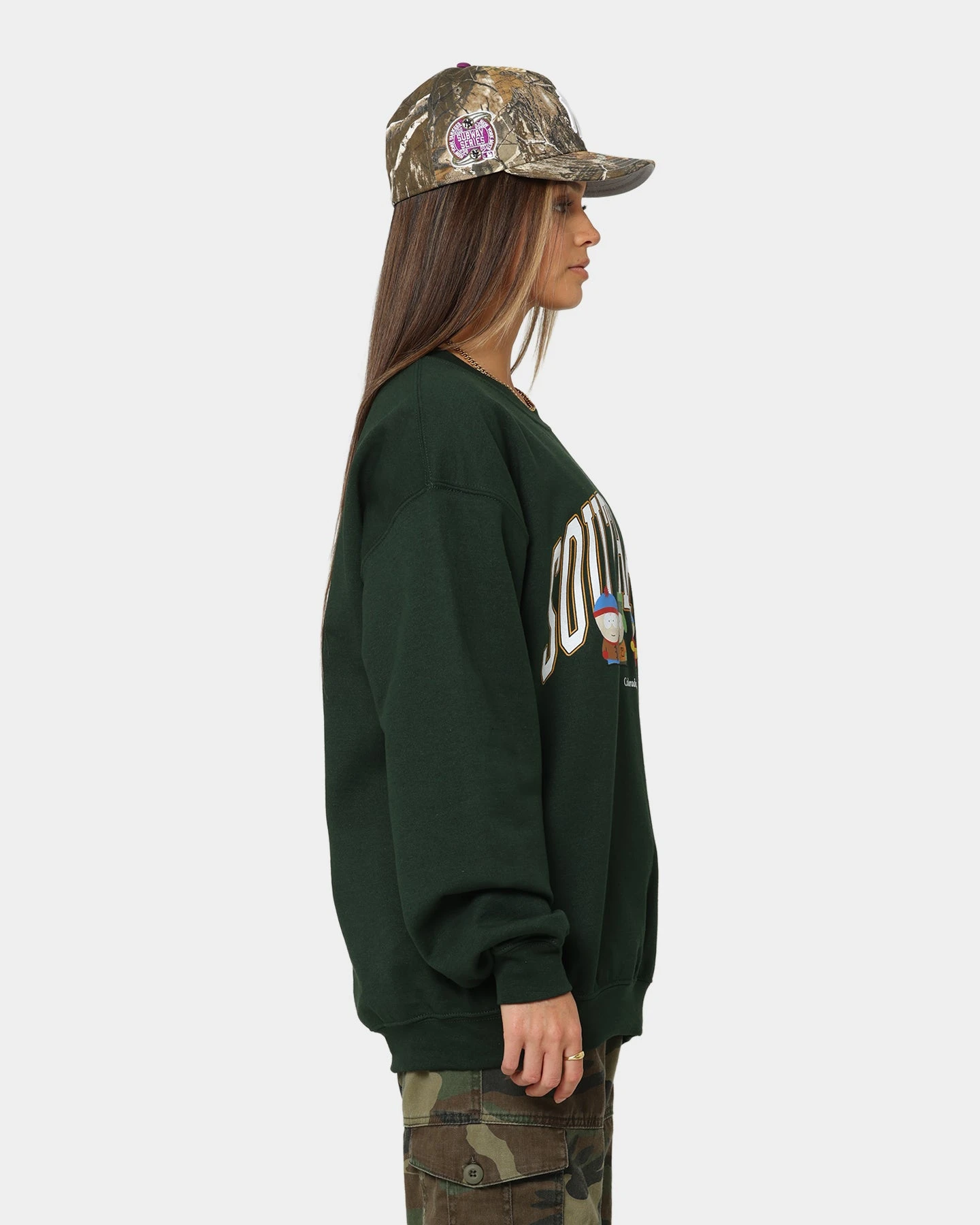 Goat Crew X South Park SP Crewneck Forest Green 7 Goat Crew X South Park SP Crewneck Forest Green - Image 5