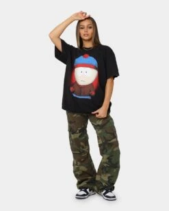 Goat Crew X South Park Stan T-Shirt Black Wash -Culture Kings Shop 02041161 YB295 womens 0030