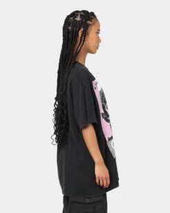 Goat Crew Earfquake Skull Vintage T-Shirt Black Wash -Culture Kings Shop 02041234 YB295 womens 0050