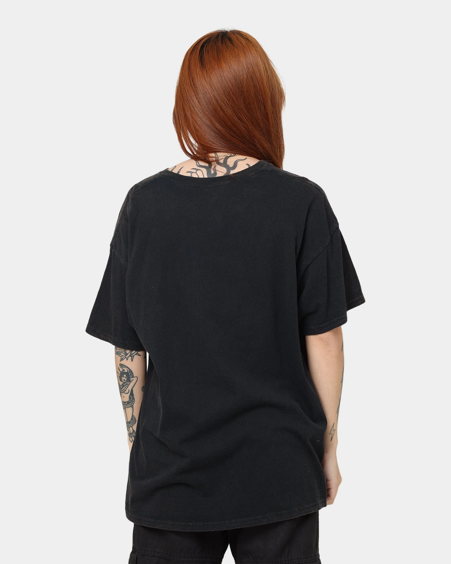 Goat Crew Team Felicia Vintage T-Shirt Black Wash 6 Goat Crew Team Felicia Vintage T-Shirt Black Wash - Image 4