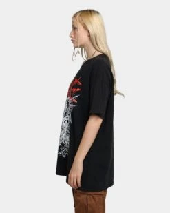 Rats Get Fat Cry For Help Vintage T-Shirt Black Wash 13 Rats Get Fat Cry For Help Vintage T-Shirt Black Wash -Culture Kings Shop 02041242 YB295 womens 0060