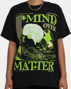 Goat Crew Mind Matter Vintage T-Shirt Washed Black 10 Goat Crew Mind Matter Vintage T-Shirt Washed Black -Culture Kings Shop 02041250 YW607 womens 0030