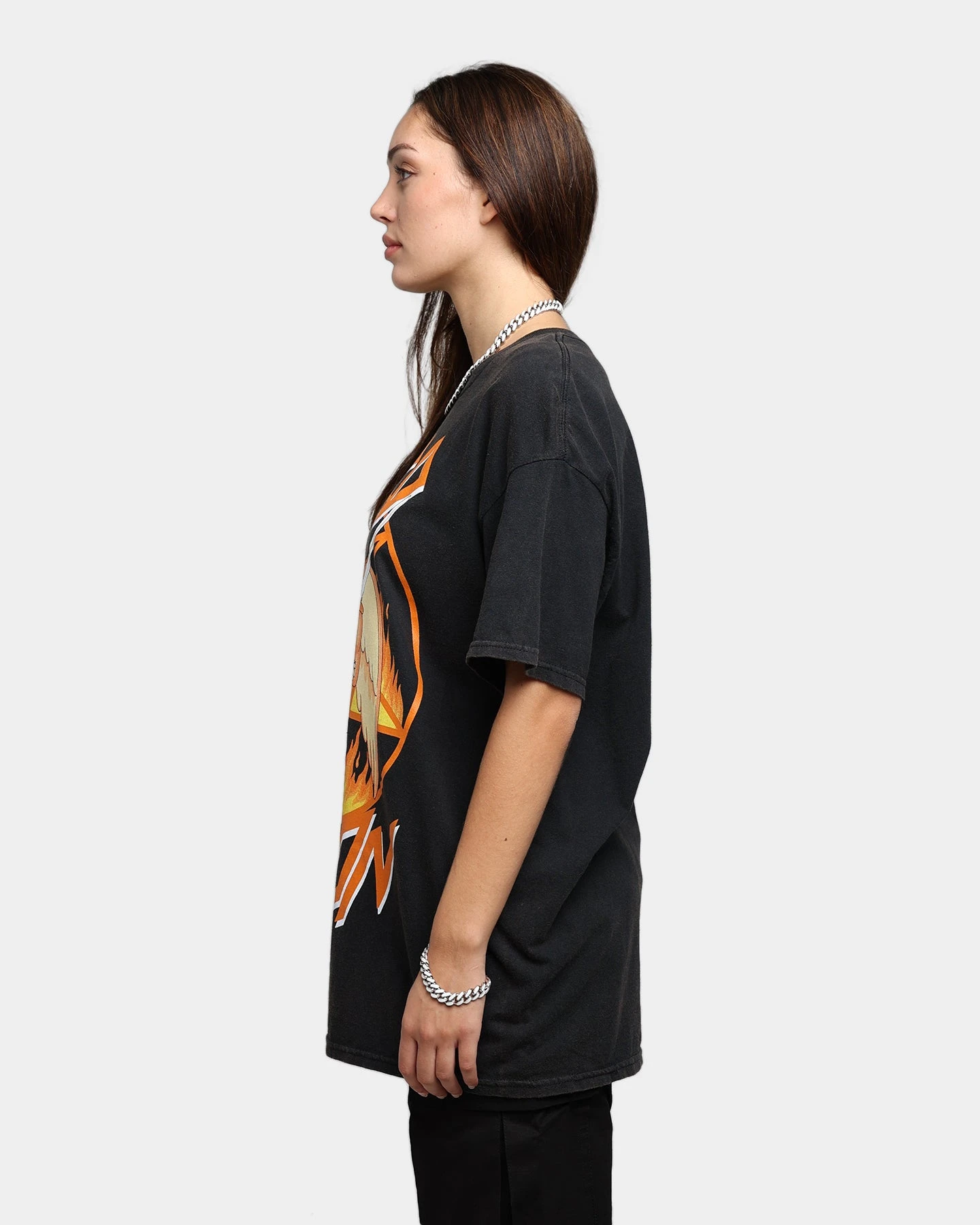 Goat Crew X Rick And Morty Bird Person Vintage T-Shirt Black Wash 8 Goat Crew X Rick And Morty Bird Person Vintage T-Shirt Black Wash - Image 6