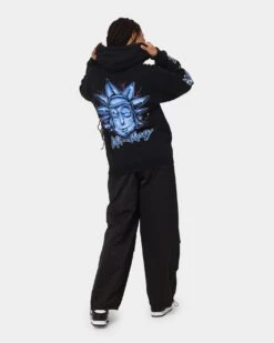 Goat Crew X Rick And Morty Chrome Heads Hoodie Black -Culture Kings Shop 02041310 YB001 womens 0080