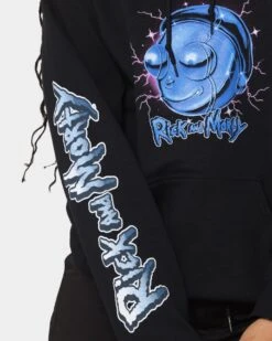 Goat Crew X Rick And Morty Chrome Heads Hoodie Black -Culture Kings Shop 02041310 YB001 womens 0090