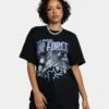 Goat Crew Air Force Vintage T-Shirt Black 2 Goat Crew Air Force Vintage T-Shirt Black -Culture Kings Shop 02041484 YB001 womens 0010