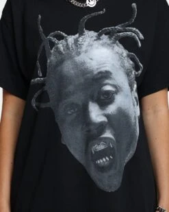 Goat Crew X Ol' Dirty Bastard Big Face T-Shirt Black -Culture Kings Shop 02041487 YB001 womens 0040