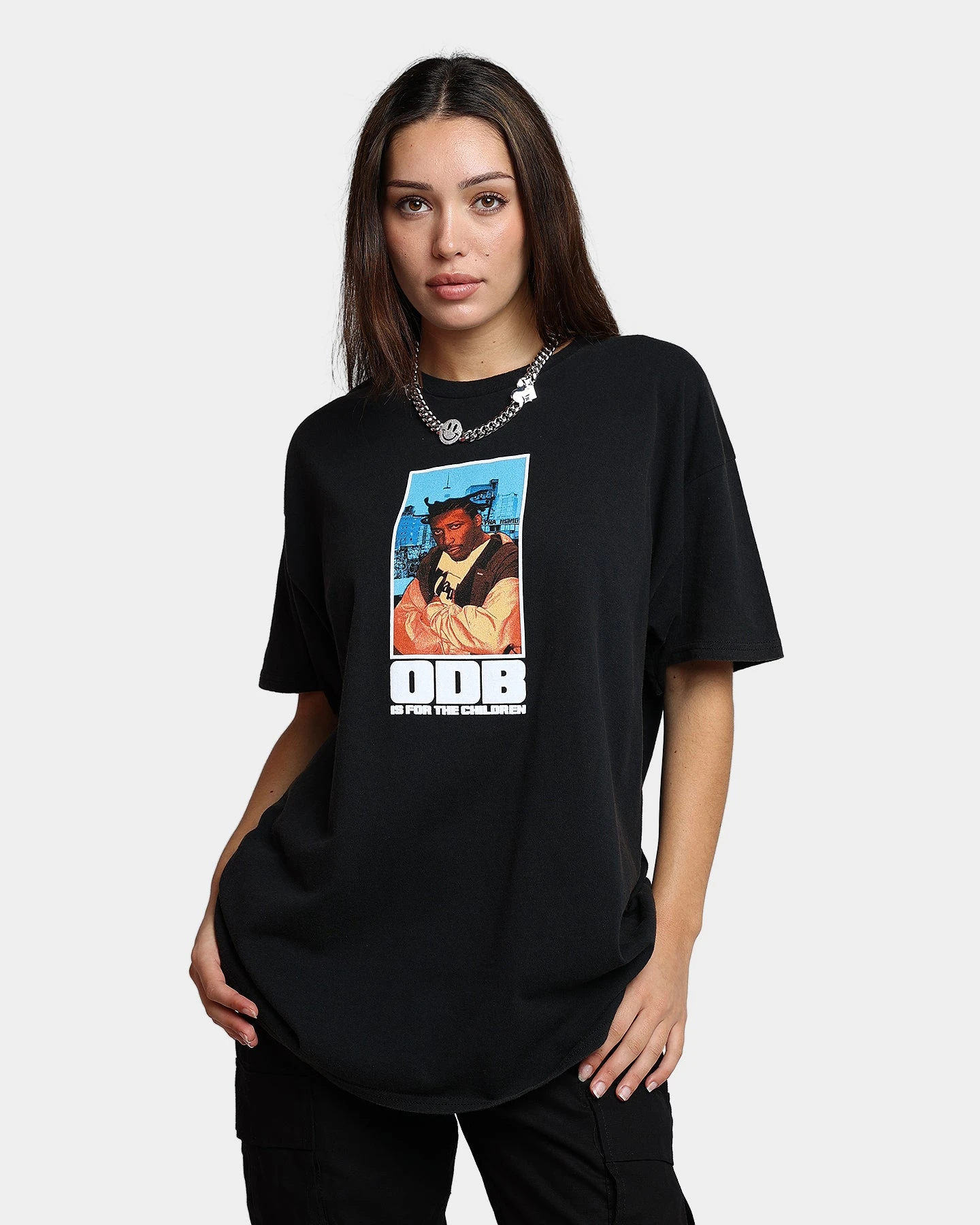 Goat Crew X Ol' Dirty Bastard Children Vintage T-Shirt Washed Black 3 Goat Crew X Ol' Dirty Bastard Children Vintage T-Shirt Washed Black