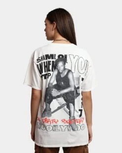 Goat Crew X Ol' Dirty Bastard One Man Army T-Shirt Off White -Culture Kings Shop 02041491 YO007 womens 0050