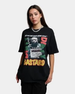 Goat Crew X Ol' Dirty Bastard One Man Army Vintage T-Shirt Washed Black -Culture Kings Shop 02041491 YW607 womens 0020