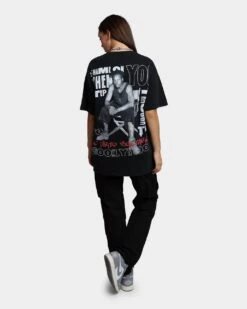 Goat Crew X Ol' Dirty Bastard One Man Army Vintage T-Shirt Washed Black -Culture Kings Shop 02041491 YW607 womens 0030