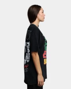 Goat Crew X Ol' Dirty Bastard One Man Army Vintage T-Shirt Washed Black -Culture Kings Shop 02041491 YW607 womens 0060