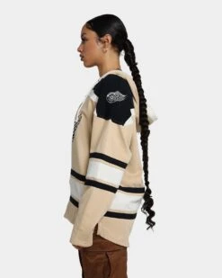 '47 BRAND 47 Brand Detroit Pistons Superior Lacer Hoodie Khaki -Culture Kings Shop 02041724 YK001 womens 0060