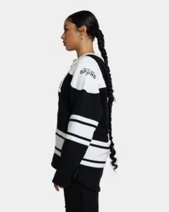 '47 BRAND 47 Brand San Antonio Spurs Superior Lacer Hoodie Jet Black -Culture Kings Shop 02041728 YB339 womens 0060