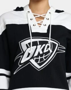 '47 BRAND 47 Brand Oklahoma City Thunder Superior Lacer Hoodie Jet Black 12 '47 BRAND 47 Brand Oklahoma City Thunder Superior Lacer Hoodie Jet Black -Culture Kings Shop 02041731 YB339 womens 0030
