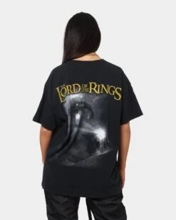 American Thrift X Lord Of The Rings Fellowship T-Shirt Washed Black -Culture Kings Shop 02041987 YW607 womens 0050