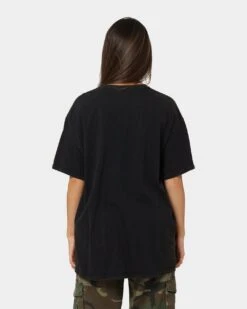 Goat Crew X Tai "Bam Bam" Tuivasa Tai Collage Vintage T-Shirt Washed Black -Culture Kings Shop 02042128 YW607 womens 0040