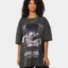 Goat Crew X Ghost In The Shell GITS Poster Heavyweight Vintage T-Shirt Vintage Black -Culture Kings Shop 02042394 YV013 womens 0010