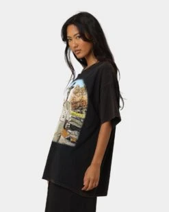 Goat Crew Aussie Shaq T-Shirt Washed Black 13 Goat Crew Aussie Shaq T-Shirt Washed Black -Culture Kings Shop 02042489 YW607 womens 0060